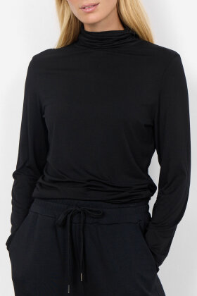 SoyaConcept - SC-Marica 12 - Rullekrave Bluse - Blå