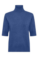 SoyaConcept - SC-Dollie 740 - Kortærmet Højhalset Strik - Kobolt