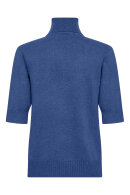 SoyaConcept - SC-Dollie 740 - Kortærmet Højhalset Strik - Kobolt