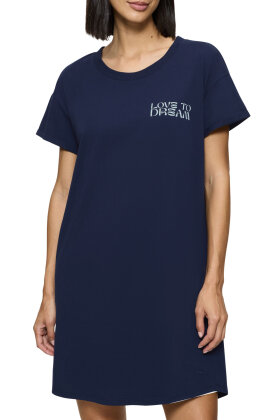 Triumph - Nightdress NDK - Natkjole Bomuld - Mørkeblå