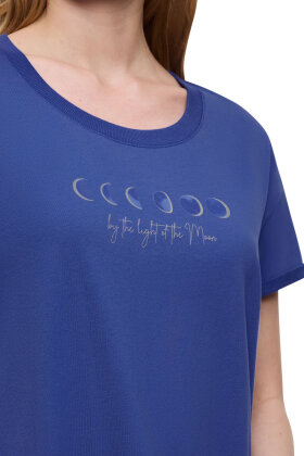 Triumph - Nightdress NDK - Natkjole Bomuld - Blå