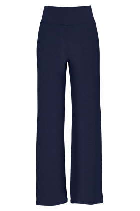 Damella - Bambus Pyjamas Bukser - Høj Talje - God Plads - Navy
