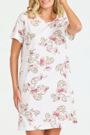 Damella - Natkjole Blomstret Serie - Grøn Damella - Natkjole Blomstret Serie - Grøn