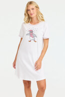 Damella - Natkjole Pingving - Hvid Damella - Natkjole Pingving - Hvid