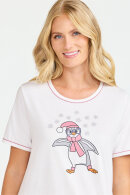 Damella - Natkjole Pingving - Hvid Damella - Natkjole Pingving - Hvid