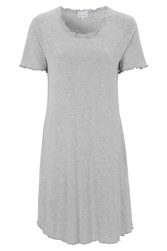 Damella - Bambus Natkjole - Grå Damella - Bambus Natkjole - Grå