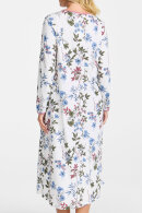 Damella - Lang Natkjole - Blomsterprint - Rosa Damella - Lang Natkjole - Blomsterprint - Rosa
