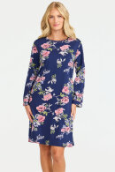 Damella - Natkjole Blomsterprint - Navy Damella - Natkjole Blomsterprint - Navy