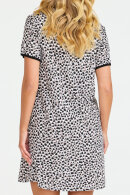 Damella - Bambus Natkjole - Sort & Nougat Damella - Bambus Natkjole - Sort & Nougat