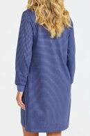 Damella - Bomuld Natkjole - Blå Stribe Damella - Bomuld Natkjole - Blå Stribe