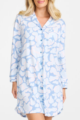 Damella - Bomuld Natskjorte - Lyseblå Damella - Bomuld Natskjorte - Lyseblå