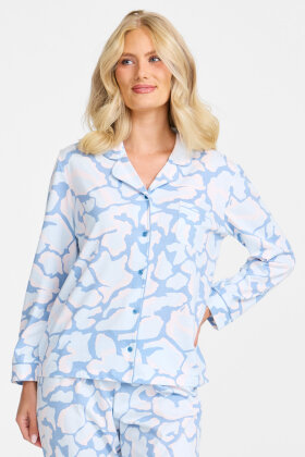 Damella - Boyfriend Pyjamas - Lyseblå