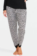 Damella - Bambus Pyjamas - Sort & Nougat