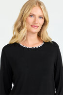 Damella - Bambus Pyjamas - Sort & Nougat