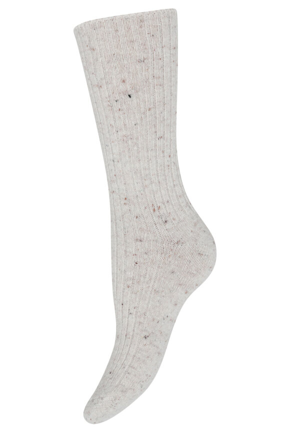 CCDK - Nap Yarn Socks - Meleret Off White