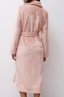 Femilet - Teddy Fleece Kåbe - Rosa & Stribet
