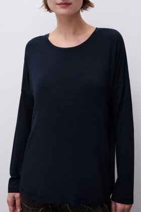 Femilet - Yara Py T-shirt - Langærmet - Mørkeblå Femilet - Yara Py T-shirt - Langærmet - Mørkeblå