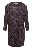 Femilet - Yara Print Natkjole - Rosa & Mørkeblå Femilet - Yara Print Natkjole - Rosa & Mørkeblå