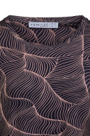 Femilet - Yara Print Natkjole - Rosa & Mørkeblå Femilet - Yara Print Natkjole - Rosa & Mørkeblå