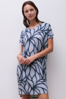 Femilet - Yara Big Shirt Print - Lyseblå Femilet - Yara Big Shirt Print - Lyseblå