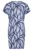 Femilet - Yara Big Shirt Print - Lyseblå Femilet - Yara Big Shirt Print - Lyseblå