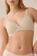 Naturana - Bøjlefri Vatteret Bh - Jacquard - Skin