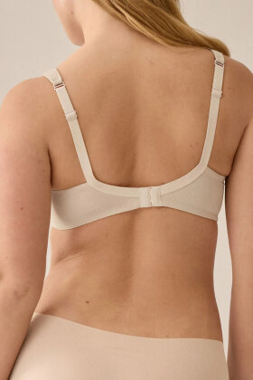 Naturana - Bøjlefri Vatteret Bh - Jacquard - Skin