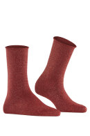 Falke - Shiny Socks - Rød Glimmer Falke - Shiny Socks - Rød Glimmer