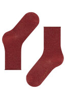 Falke - Shiny Socks - Rød Glimmer Falke - Shiny Socks - Rød Glimmer