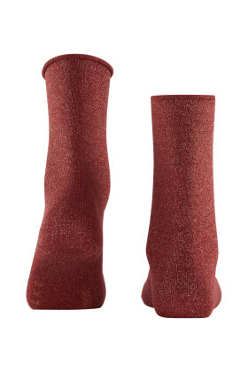 Falke - Shiny Socks - Rød Glimmer Falke - Shiny Socks - Rød Glimmer