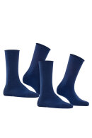 Falke - Happy 2-pak Socks - Ankelsokker - Blå Falke - Happy 2-pak Socks - Ankelsokker - Blå