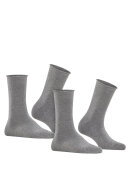 Falke - Happy 2-pak Socks - Ankelsokker - Grå Falke - Happy 2-pak Socks - Ankelsokker - Grå