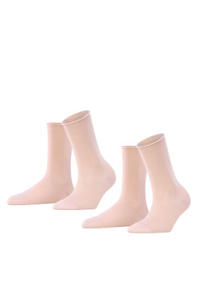 Falke - Happy 2-pak Socks - Ankelsokker - Rosa Falke - Happy 2-pak Socks - Ankelsokker - Rosa