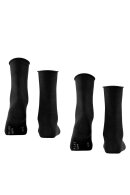 Falke - Happy 2-pak Socks - Ankelsokker - Sort Falke - Happy 2-pak Socks - Ankelsokker - Sort