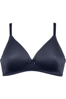 Naturana - Glat Foret Bh u/Bøjle - Mørkeblå Naturana - Glat Foret Bh u/Bøjle - Mørkeblå