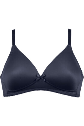 Naturana - Glat Foret Bh u/Bøjle - Mørkeblå Naturana - Glat Foret Bh u/Bøjle - Mørkeblå