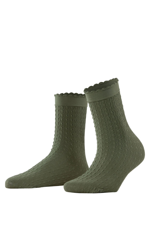 Falke - Posh Pulse 50 den Socks - Grøn Falke - Posh Pulse 50 den Socks - Grøn