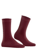 Falke - Posh Pulse 50 den Socks - Rød Falke - Posh Pulse 50 den Socks - Rød
