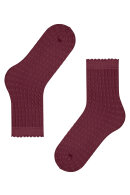 Falke - Posh Pulse 50 den Socks - Rød Falke - Posh Pulse 50 den Socks - Rød
