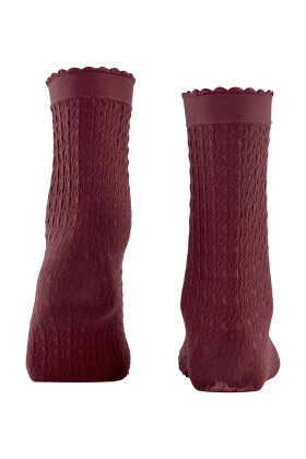 Falke - Posh Pulse 50 den Socks - Rød Falke - Posh Pulse 50 den Socks - Rød