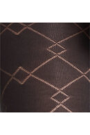 Falke - Check Mate 60 den Tights - Sort Falke - Check Mate 60 den Tights - Sort