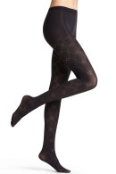 Falke - Check Mate 60 den Tights - Sort Falke - Check Mate 60 den Tights - Sort