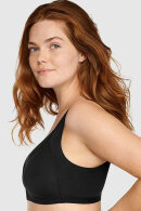 Naturana - Bh Fronlukket - Foret & Bøjlefri - Sort