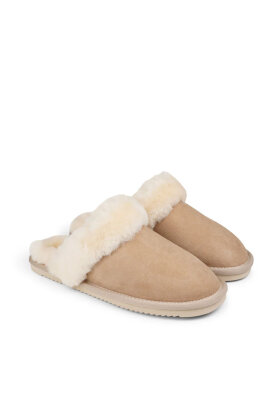 Lovelies - Gossa - Shearling Slippers - Safari Cream
