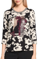 Betty Barclay - T-shirt Multiprint - Sort Betty Barclay - T-shirt Multiprint - Sort