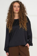 Prepair - Ditte Blouse - Satin - Sort Prepair - Ditte Blouse - Satin - Sort
