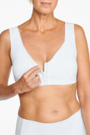 Naturana - Bh Fronlukket - Foret & Bøjlefri - Hvid