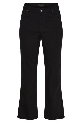 No.1 by OX - Jeans Straight Fit - Lige Ben m Vidde - Sort No.1 by OX - Jeans Straight Fit - Lige Ben m Vidde - Sort