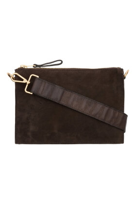 Orchid - Ruskind Clutch - Med Rem - Brun
