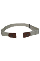Bransholm - Spændefrit Elastisk Bælte - 30 mm - Sand